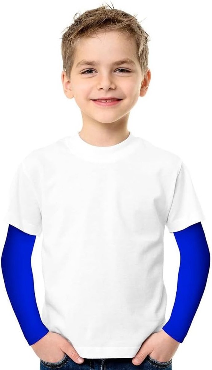 Kinderen Arm Sleeves UV Bescherming Ademend Zonnebescherming Armwarmers voor Fietsen, Hardlopen en Sportactiviteiten
