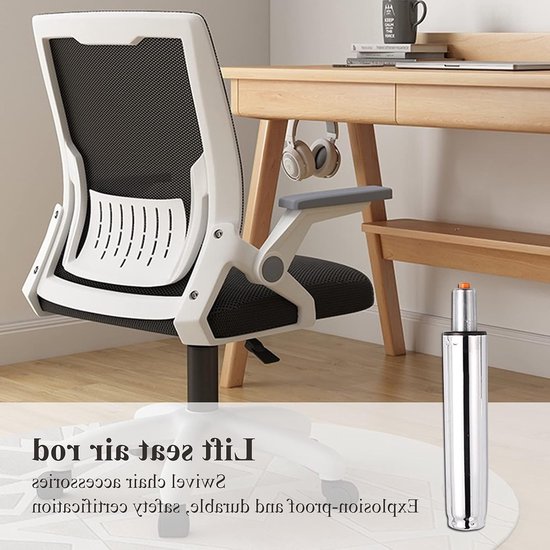 Verstelbare Gaslift Cilinder voor Kantoorstoelen, 6.5 inch, Universele Vervangingsonderdelen voor Ergonomische Stoelen en Thuiswerkplek — afbeelding 3
