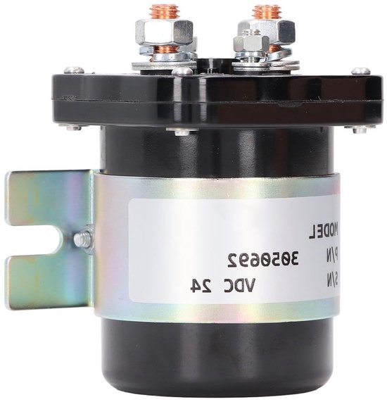 200A 24V DC relais met messing spoel en ABS behuizing voor industriële besturing en automotive elektronica — afbeelding 3