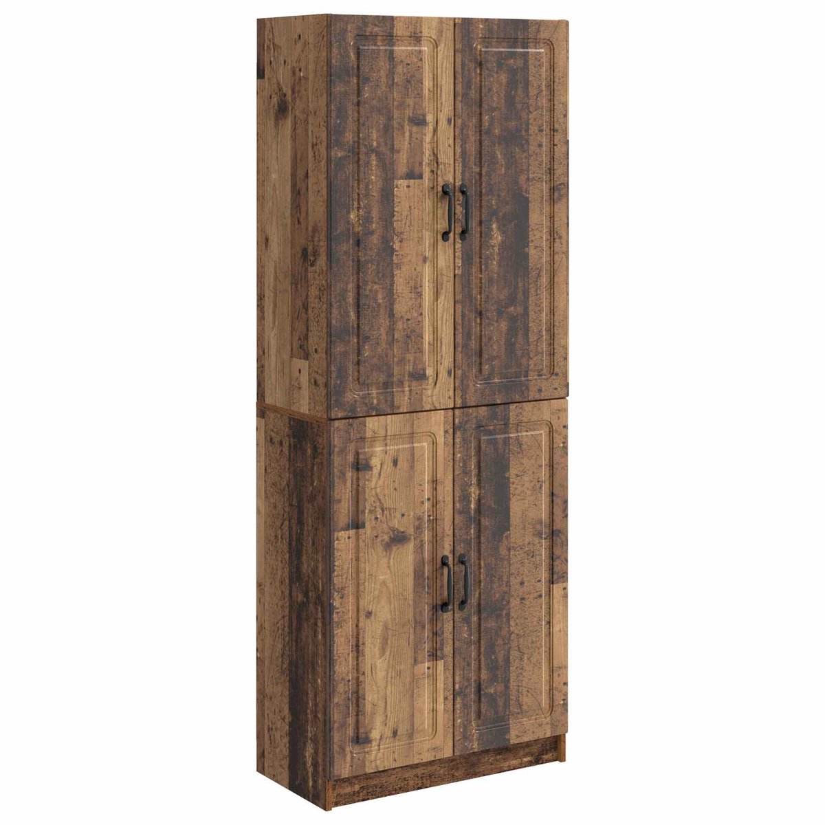 vidaXL - Kast - Set - 2 - st - Bewerkt - hout