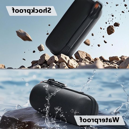 Hard Travel Protection Case voor JBL Charge 4 en Charge 5 - Bescherming, Draagbaar en Duurzaam voor Bluetooth Speakers van Merkloos — afbeelding 3