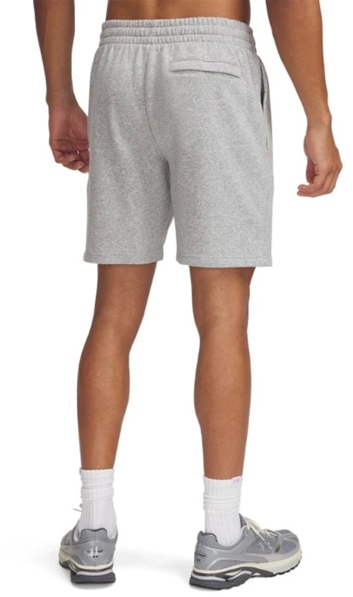 Icon Fleece Sport Korte Broek Heren Mod Gray Light Heather/White M — afbeelding 5