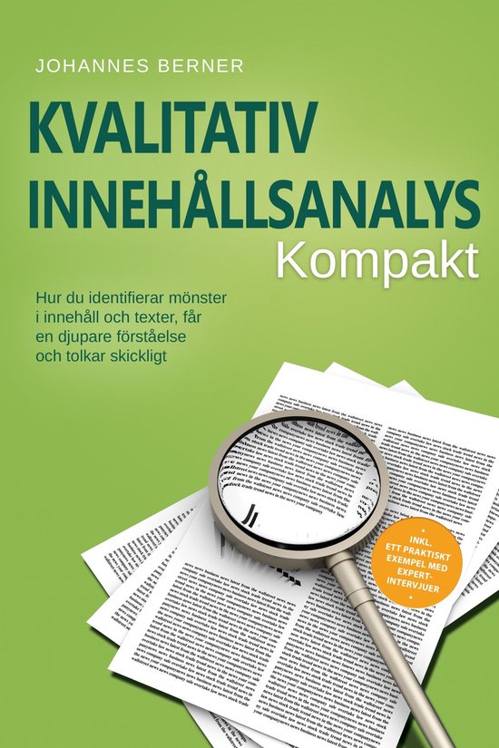 Kvalitativ innehållsanalys – Kompakt: Hur du identifierar ... - cover