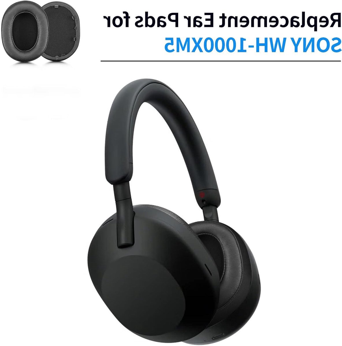 Hoogwaardige Oorkussens en Hoofdband Vervangingen voor Sony WH-1000XM5 - Comfort, Duurzaamheid en Perfecte Pasvorm thumbnail 2