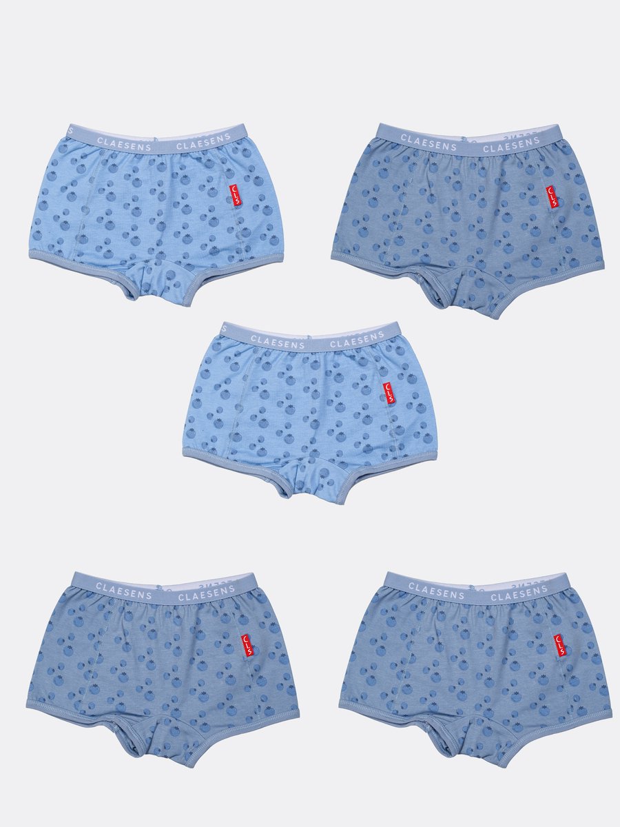 Claesen's® - Meisjes boxershort 5-Pack Blueberry2609335-Blueberry.8