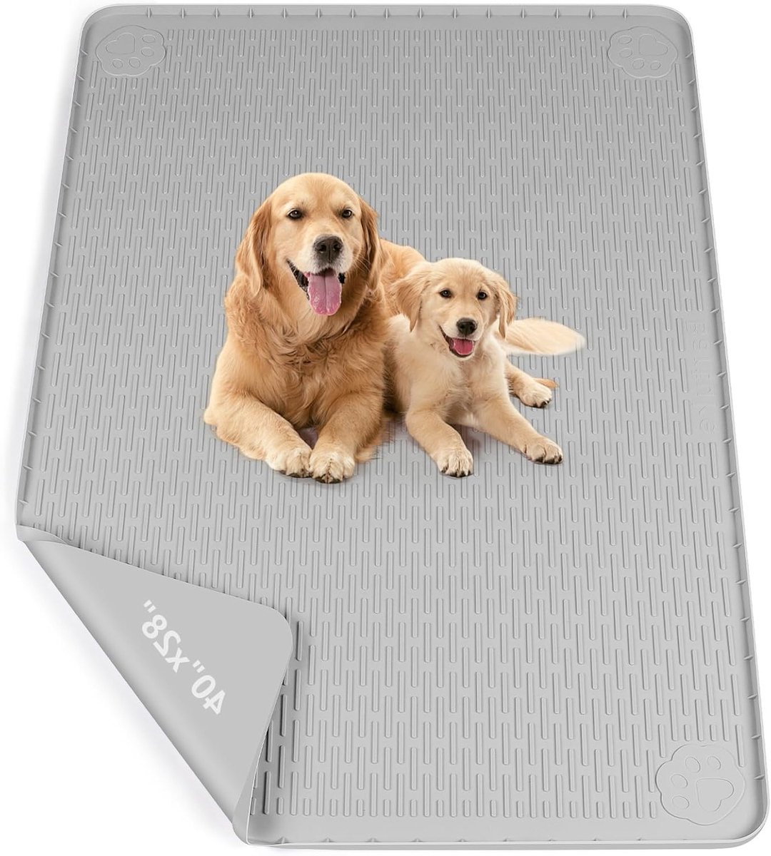Hernieuwbare en Wasbare Hondentoiletmat 101 x 71 cm - Grote Silicone Training Pad, Waterdicht en Lekvrij voor Puppy Training