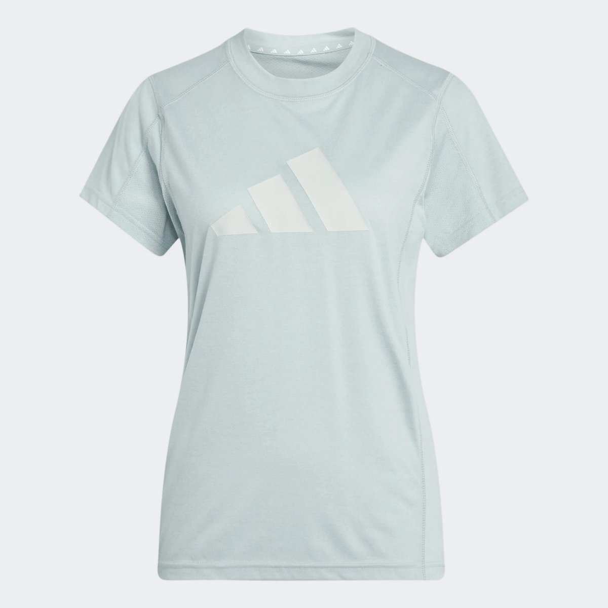 Adidas Sportshirt Dames We Logo Tee Mintgroen