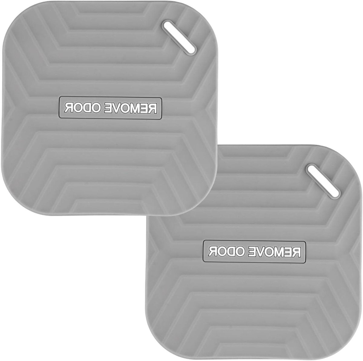 Afvoerstop Set - Doucheplug - Geuren Buiten Houden - Waterdicht Klepsysteem - 2 Stuks - Grijs