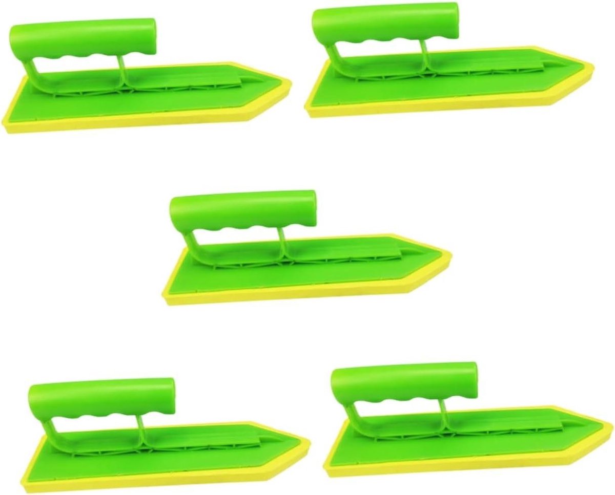Tegelgereedschap Set - Voegspaan Spons - Tegels Afwerken - Multifunctioneel Ontwerp - 5 Stuks - Diverse Kleuren