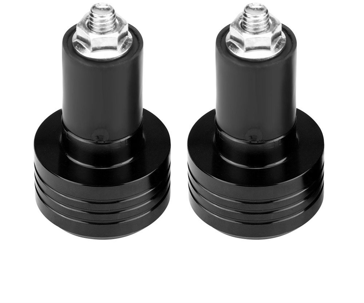 aladdien - Stuuruiteinden Plug Paar - Universele Aluminium - Voor 22mm Motorfietsen - Gewicht Balansplug - Perfecte Stuurbeleving - Voor Motorfiets