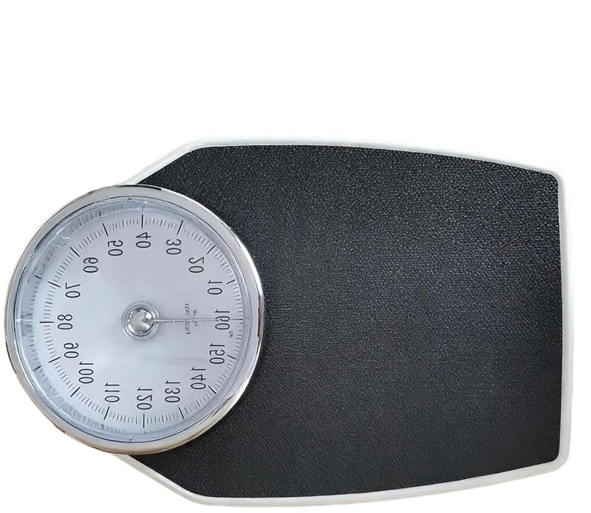 Mechanische weegschaal - Lichaamsweegschaal Indicator - Gewicht monitoren - Robuust en duurzaam - Tot 159 kg - Zilverkleurig