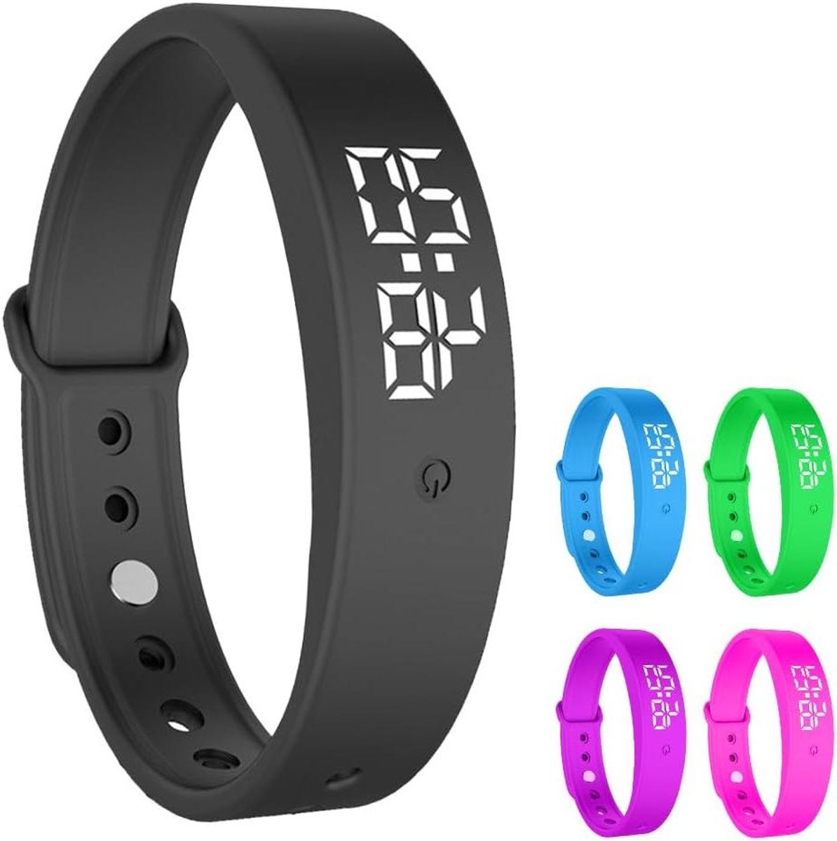 Vibratie Alarm Horloge - Stille Reminder - Dagelijkse Routines - Tot 2 Programmeerbare Alarmen