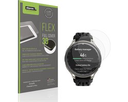 dipos FLEX – 2x Matte Screenprotector geschikt voor Amazfit Cheetah 2 Pro | Volledige Schermbescherming | Case-Friendly