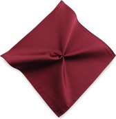 We Love Ties - Pochet repp bordeauxrood