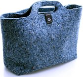 Cortina Sofia Shopper bag Enkele fietstas - 18 liter - Recycled Denim Blue/Blauw