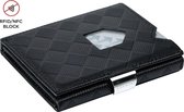 Exentri Leather Wallet Black chess
