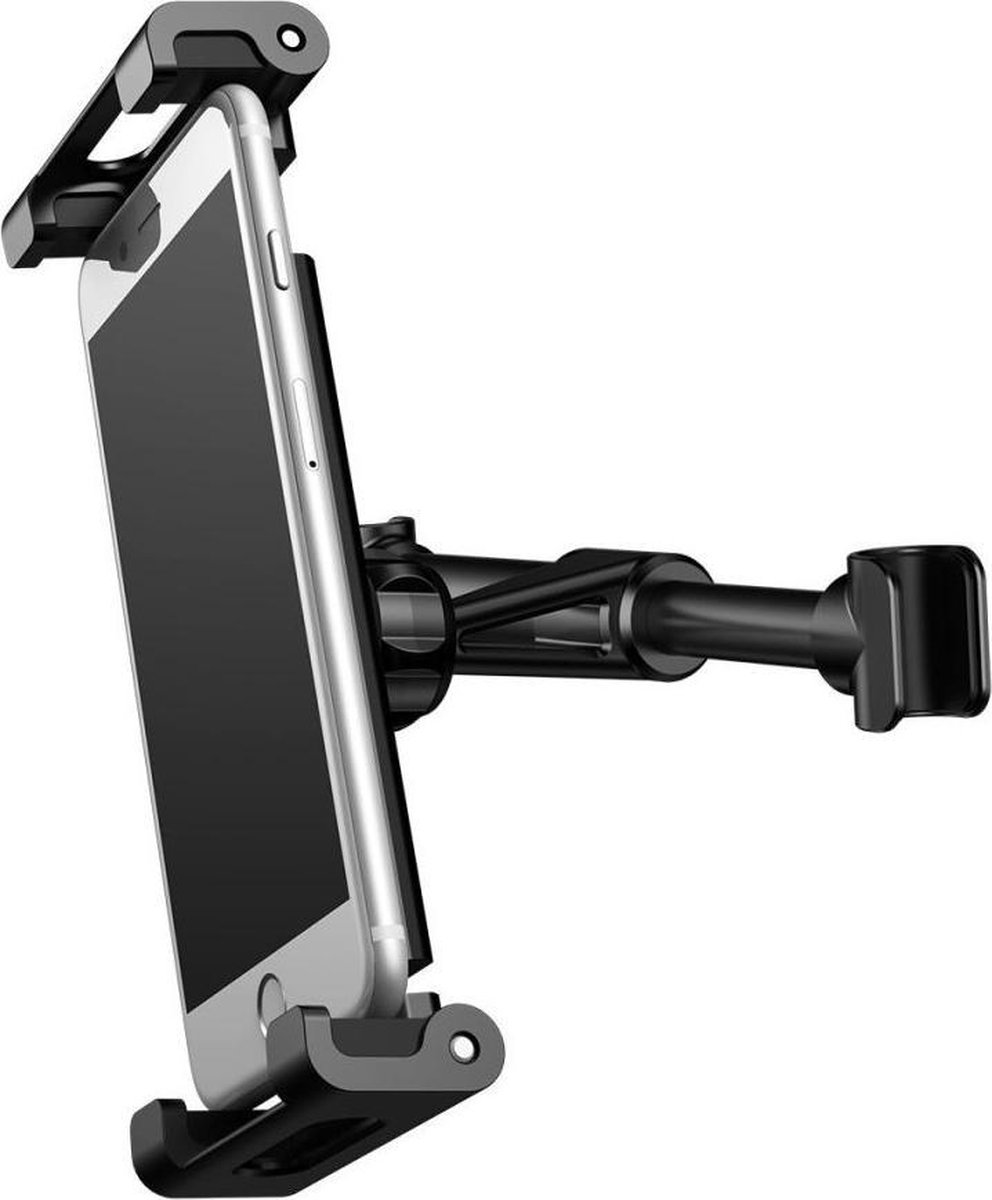 Baseus Universele Autostoel Hoofdsteun Tablet Houder voor in de Auto Zwart/Grijs