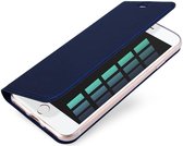 iPhone 7 / iPhone 8 hoesje - Dux Ducis Skin Pro Book Case - Blauw