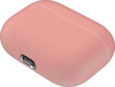 Mobigear Siliconen Cover Licht Roze voor Apple AirPods pro