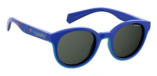 Polaroid Zonnebril 8036/s 1pj/m9 Junior Blauw Met Grijze Lens — afbeelding 2