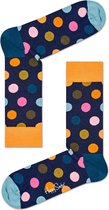 Happy Socks Big Dot Sock donkerblauw met stippen maat 36-40
