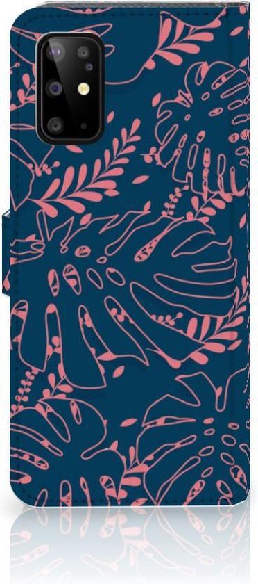 Portefeuille Samsung Galaxy S20 Plus Coque Compatible avec Feuilles De Palmier