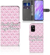 Samsung Galaxy S20 Plus Portemonnee hoesje Flowers Pink DTMP