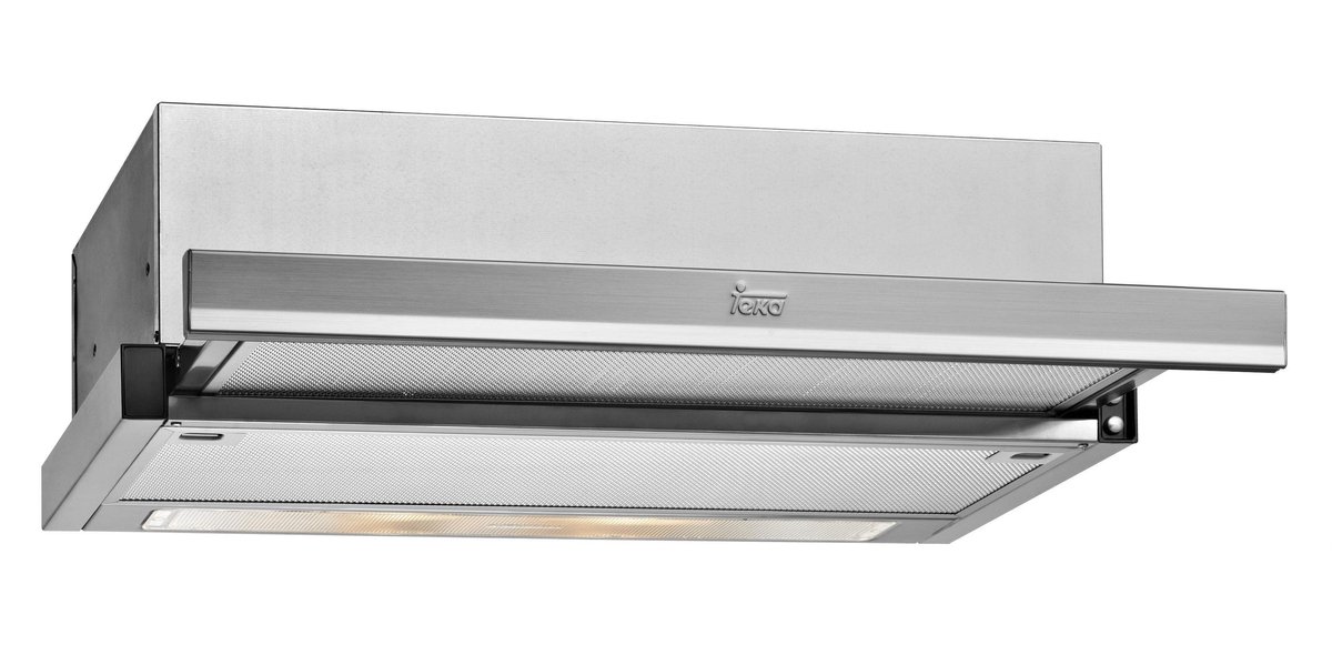 Teka CNL 6415 385 m³/uur Semi-inbouw (uittrekbaar) Roestvrijstaal A