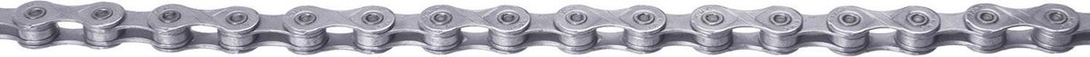 M-Wave Ketting 10-speed - anti-roest - 116 schakels - zilver - duurzaam staal