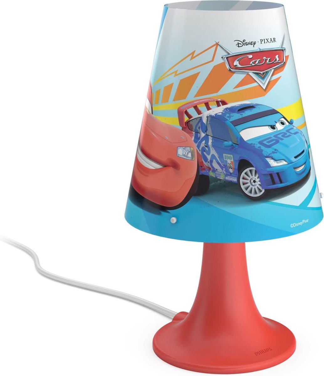 vacuüm Avonturier Perioperatieve periode Philips Disney Cars Tafellamp 1x2.3W LED Rood +Wipschakelaar 717953216 |  bol.com