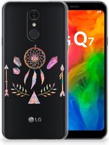 LG Q7 Telefoonhoesje met Naam Boho Dreamcatcher