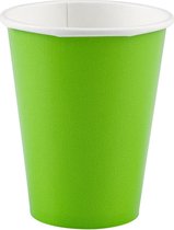 Amscan Feestbekers Lime 266 Ml 20 Stuks