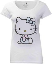 Hello Kitty - Women's T-shirt With Embroidery Details - L