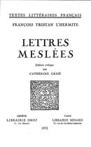 Textes littéraires français - Lettres meslées