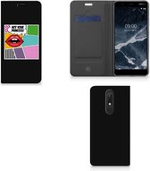 Nokia 5.1 (2018) Hippe Standcase Popart Princess