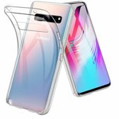 Samsung Galaxy S10 5G Flexibel Hard Case Crystal Clear TPU Hoesje - Transparant - van Bixb