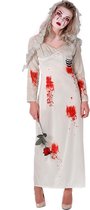 KARNIVAL COSTUMES - Bebloed zombie bruid kostuum voor vrouwen - L - Volwassenen kostuums