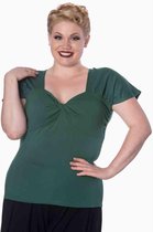 Dancing Days - SHE WHO DARES Top - 4XL - Groen