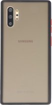 Samsung Galaxy Note 10 Plus Hoesje Hard Case Backcover Telefoonhoesje Zwart