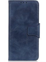 Shop4 - Samsung Galaxy A51 Hoesje - Wallet Case Cabello Donker Blauw