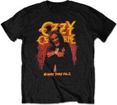Ozzy Osbourne Heren Tshirt -S- No More Tears Vol. 2. Zwart