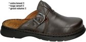 Josef Seibel -Heren -  bruin donker - pantoffel/slippers - maat 39