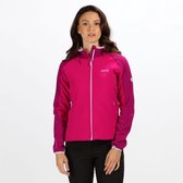 Regatta - Arec II Hooded Dames Stretch Softshell Jacket- Dark Cerise - Maat 38