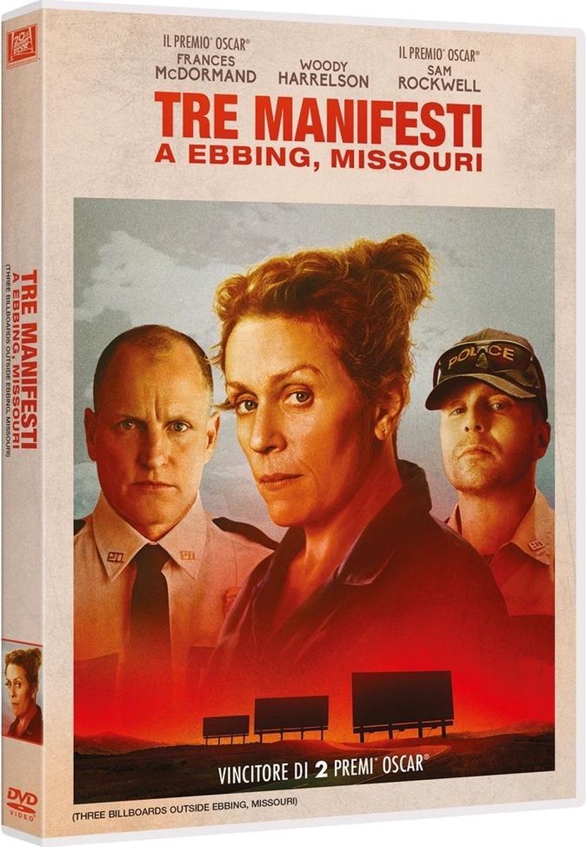 laFeltrinelli Tre Manifesti a Ebbing Missouri DVD Italiaans, Japans