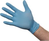 Nitril handschoenen blauw poedervrij