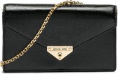 Michael Kors Grace Medium Envelope Clutch black