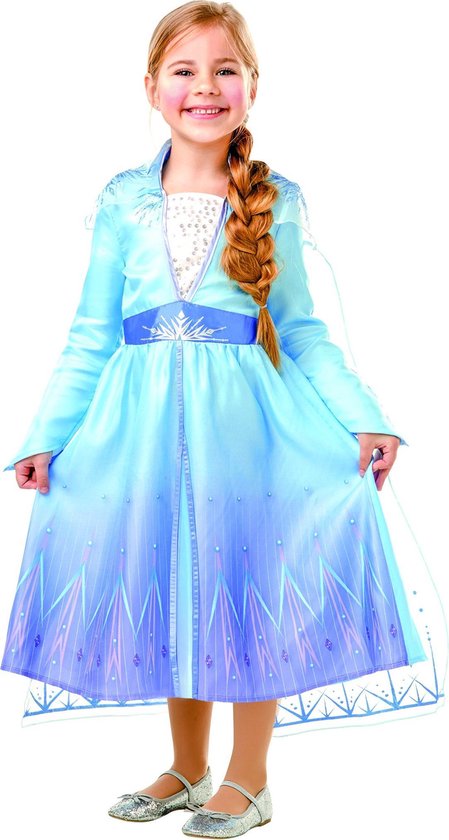 atomair Vervelend Mantsjoerije Klassieke Elsa Frozen 2™ outfit voor meisjes - Verkleedkleding - 7/8 JAAR |  bol.com