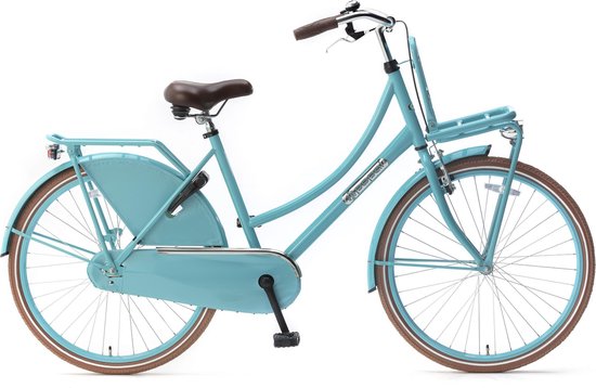 Popal Daily Dutch Basic Kinderfiets - 26 inch - Turquoise | bol.com