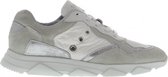 Tango | Kady 5-a white suede/leather/white parachute/silver jogger - white sole | Maat: 36