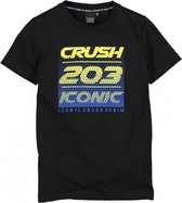 Crush Jongens t-shirts & polos Crush T-shirt km zwart 140